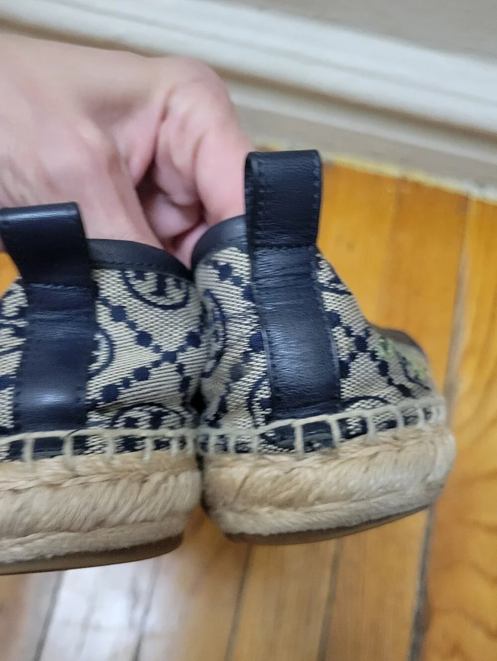 Tory Burch Paid‎ Or Tory Cheetah Embroidered Espadrilles GUC
